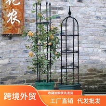 爬藤架子园艺花支架植物月季铁线莲支架攀爬花架阳台支撑架8