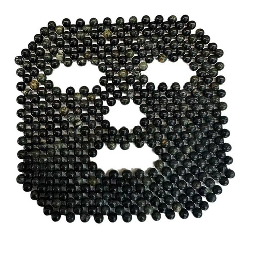 Terahertz face mask with sliding ice energy stone, herbal king stone handmade to tighten skin and fade spots
