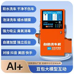 AIセルフサービス洗車機 泡洗車と消毒 強力な掃除機 24時間共有洗車機機器 スキャンコード 商業用