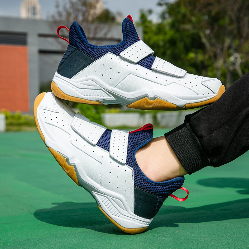 Nuevos zapatos deportivos, zapatos de hombre, zapatos de bádminton, zapatos de tenis de mesa, zapatos de tenis de voleibol antideslizantes transpirables y resistentes al desgaste, modelos de pareja