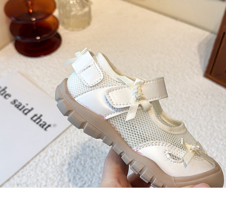 Breathable Mesh Sports Sandals For Girls With Adjustable Strap_voghion.com