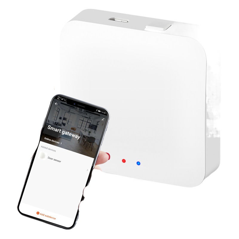 Graffiti Zigbee Gateway Bluetooth Inalámbrico Multimodo Gateway Smart Home Control Smart Network Escena de toda la casa