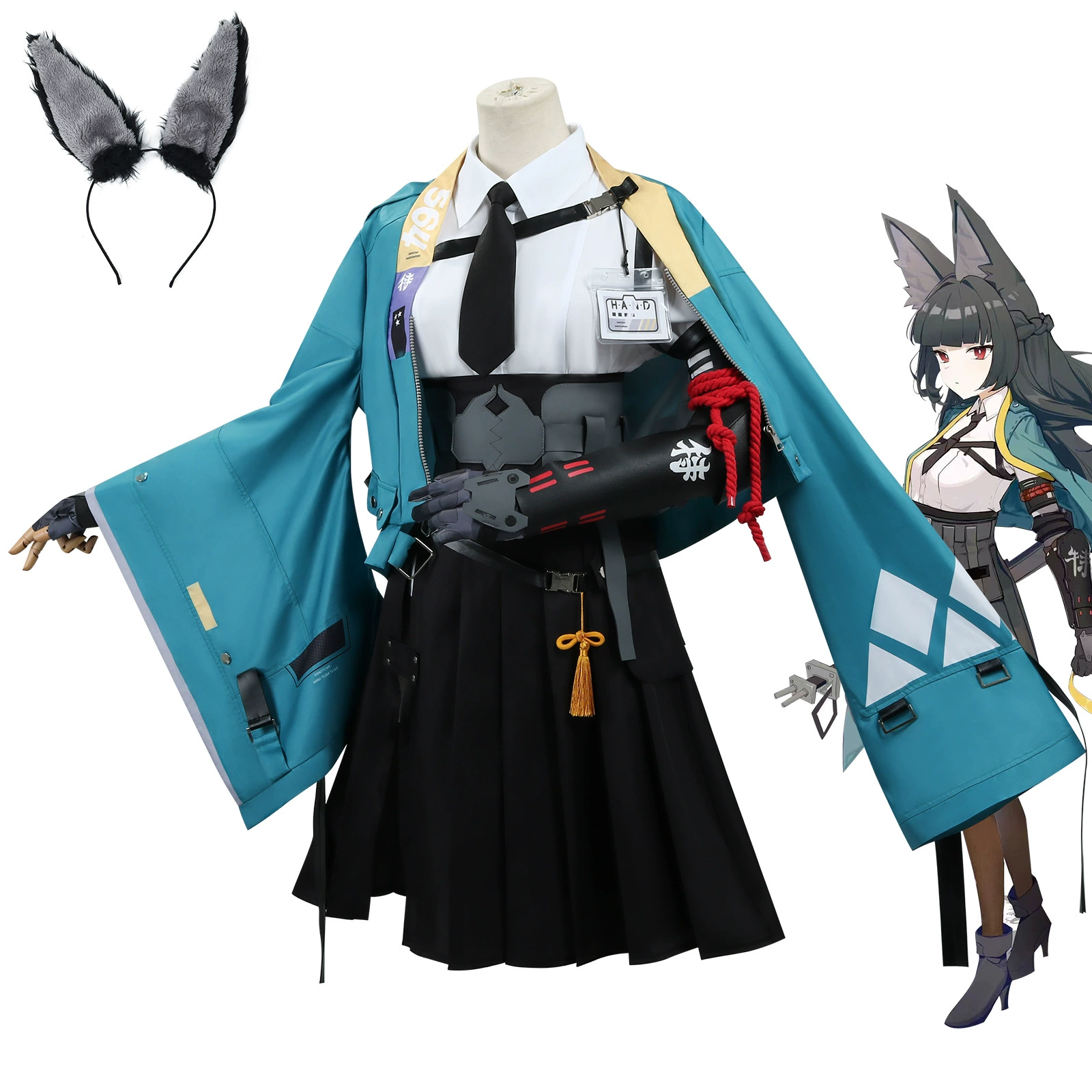 星宫Cos服装，独特区域， sporadic Miya 角色扮演 cos 两维动画游戏角色扮演服装