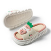 Cartoon carrot slippers indoor platform