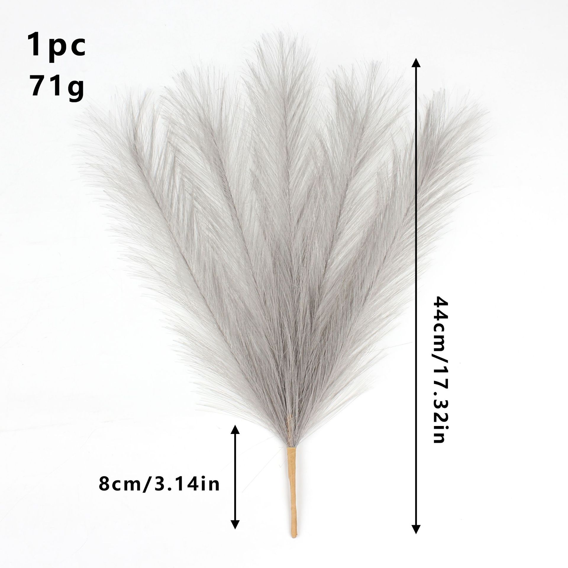 5포크 다크 그레이 팜파스