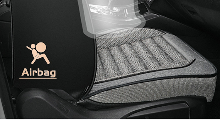 Flax Car Seat Cover, Universal, Full Coverage, Single Seat