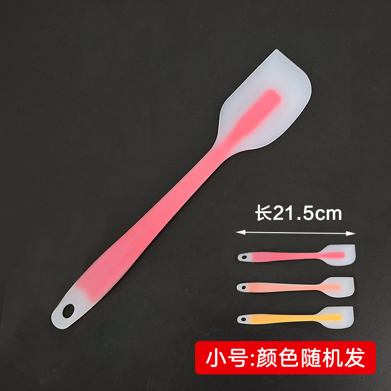 작은 실리콘 주걱 1개(색상 랜덤)