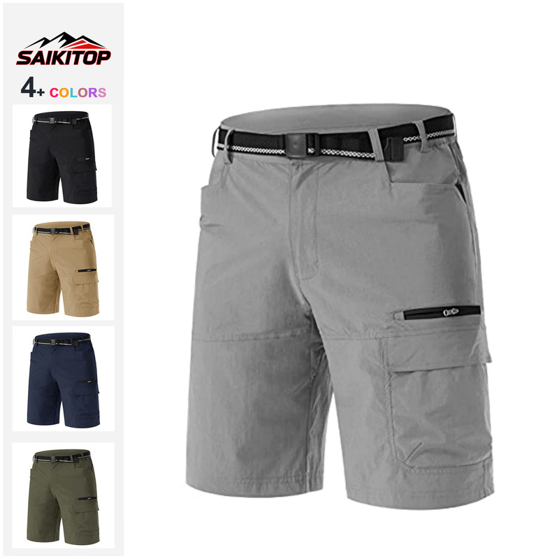 2026 New Cross-Border Men's Summer Outdoor Shorts Quick-Dry Waterproof Workwear Casual Golf Hiking Shorts 2026 New Cross-Border Men's Summer Outdoor Shorts Quick-Dry Waterproof Workwear Casual Golf Hiking Shorts