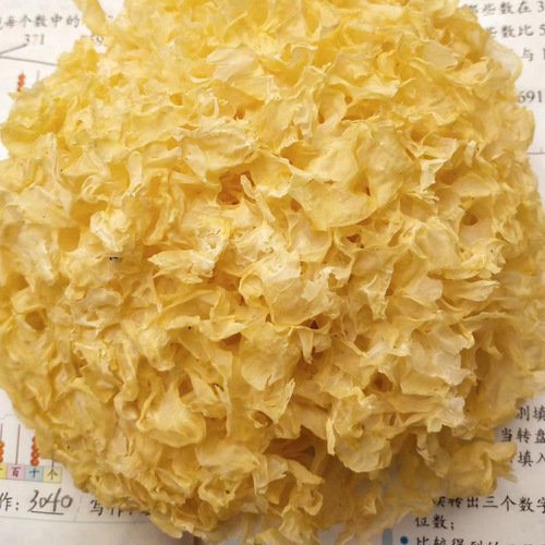 Edible agricultural product Tremella fuciformis mulberry wood black fungus dry goods local specialty study ear ugly ear bagged edible fungus manufacturer wholesale