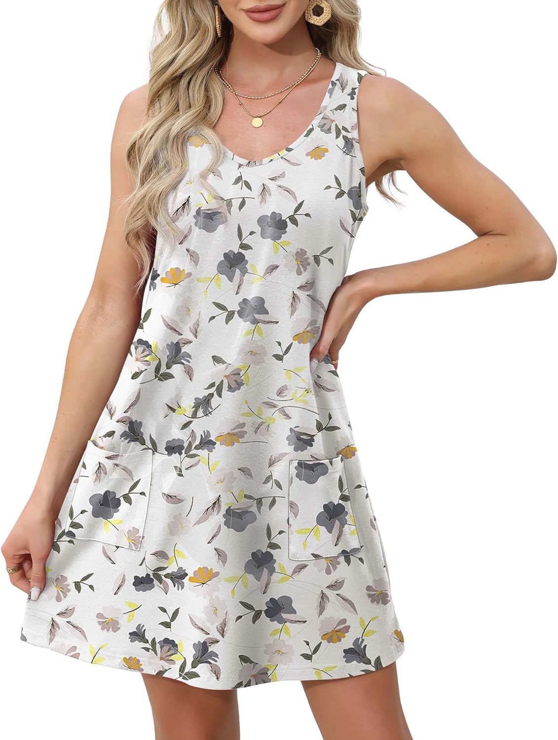 200g Weight Above Knee Dress Length Type Sleeveless Sleeve Length Sundress Dresses Type Polyester Fabric Type Mid Waist Waist Line Holiday, Travel, Daily, Beach Occasion V Neck Neckline Regular Fit Fit Type Geometric, Leaf, Color Block, Flower Pattern Summer Season Women's Gender Casual, Vacation, Tropical Style Wholesale Women's Casual Vacation Tropical Geometric Leaf Color Block Holiday Travel Daily V Neck Sleeveless Sundress 15