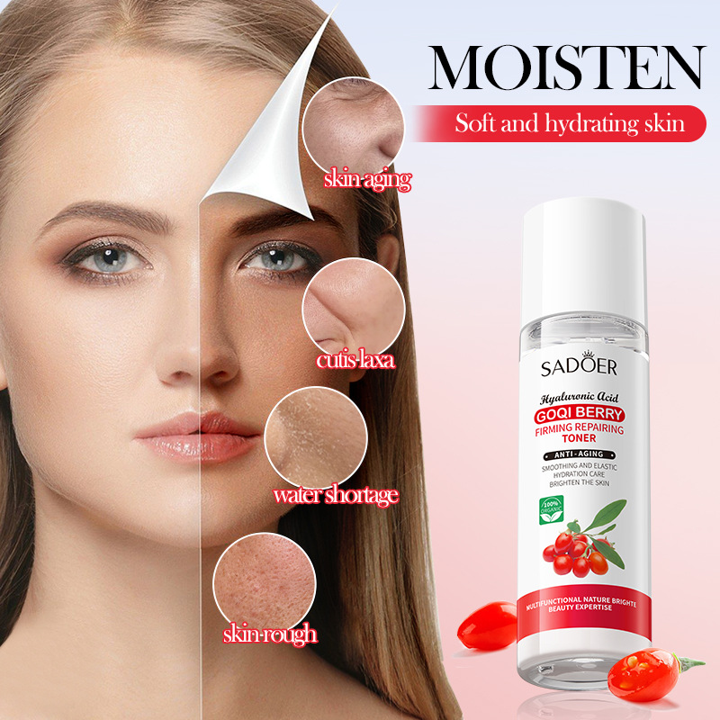 Volledig Engels SADOER Goji Berry Anti-rimpel Verstevigende Reparatie Toner Hydraterend Hydraterend Water_voghion.com