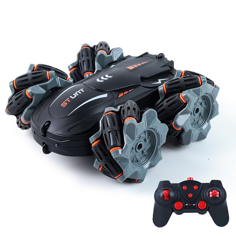 Transfronterizo 1:16 juguete de coche de control remoto para niños venta al por mayor spray drift Stunt tracción en las cuatro ruedas off-road Boy regalo