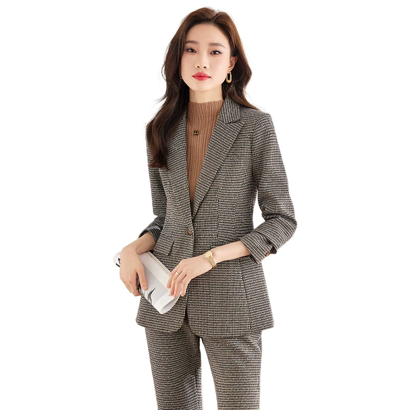 Elite nail sequins, spring autumn classic suit jacket, set, high-quality style