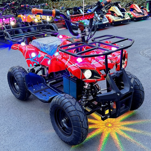 Four-Wheel Beach Off-Road Vehicle, Electric Children's Beach Vehicle, Motorcycle Amusement Vehicle, Bumper Car, Scenic Area Children's Playground Equipment
