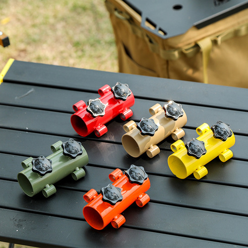 Outdoor camping tent accessories telescopic frame support rod canopy pole fixer ground anchor hammer ground anchor clip