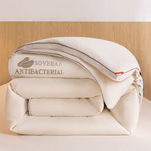 大豆子母被二合一拉链款加厚保暖春秋被芯单双人被子冬被四季通用