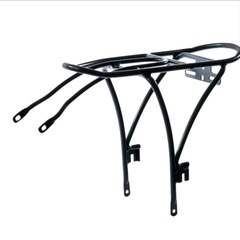 20-inch aluminum alloy rear rack folding tail rack bicycle bicycle luggage rack rear clothes rack cycling supplies