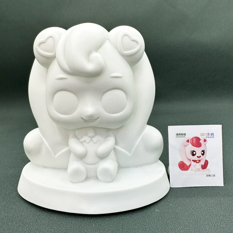 DIY Paintable Doll (Plastic) — Unpainted White Embryo, Multiple Characters, 16–26 cm