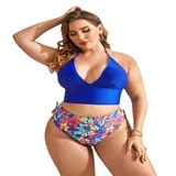 Весенний купальник, 23 года, европейский стиль, большой размер