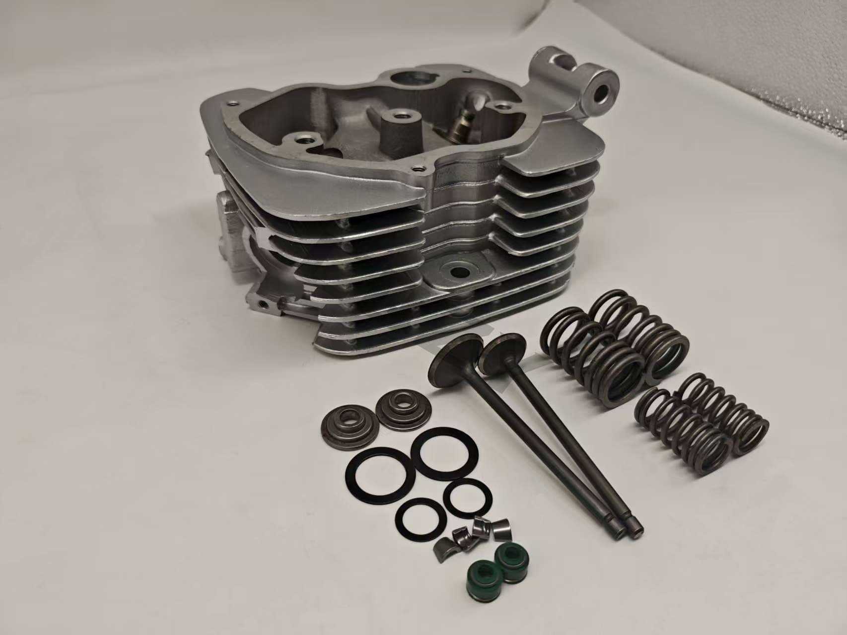 Motorcycle Parts Cylinder Head Assembly Cg150 Air-Cooled Dual-Row Cylinder Head Assembly Motorcycle Cylinder Head Component