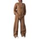 2024 Cross-border Foreign Trade Amazon Fashion European and American Women's Clothing Comfortable Loose Top Wide Leg Pants Casual Cotton and Linen suit