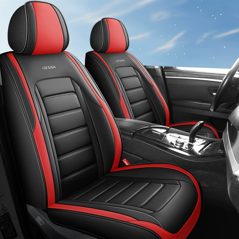 Трансграничные новые полностью кожаные автомобильные подушки сиденья Четыре сезона универсальные чехлы сиденья