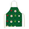 Cartoon Christmas apron sleevless, waterproof kitchen, new collection