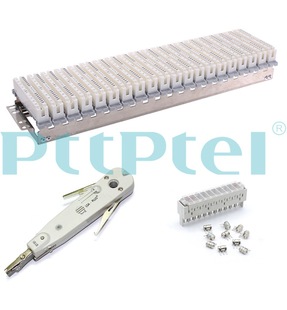 VDF-200-pair Telephone Patch Panel 200 Return Audio Patch Panel Unit Kelon/cologon Voice Patch Panel