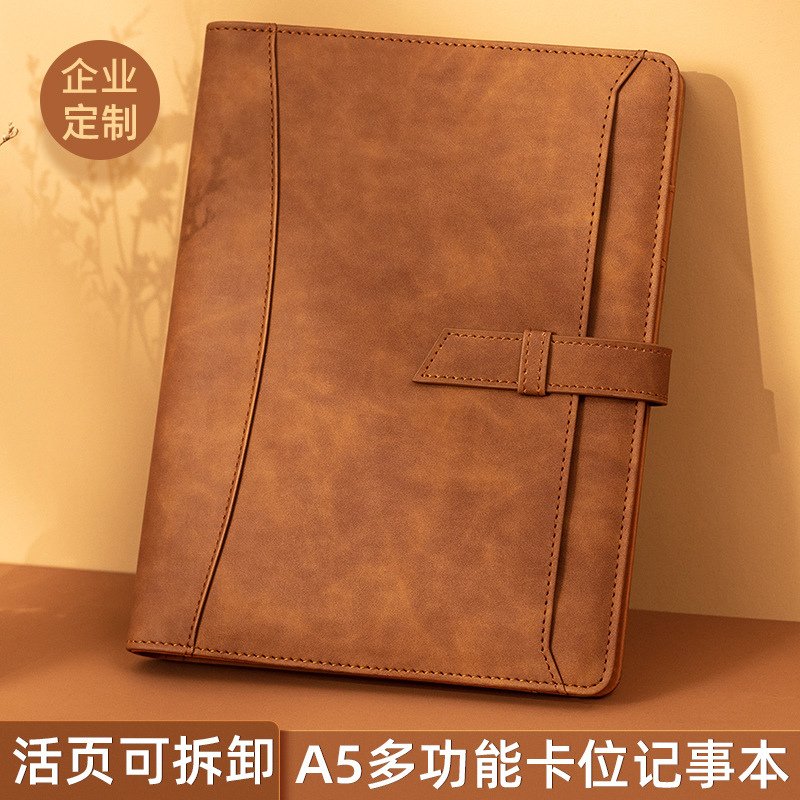 느슨한 잎 노트북 문구 a5 노트북 창조적 인 예술적 일기 간단한 분리 가능한 두꺼운 회의 녹음 책