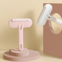 シンプルな両面毛掻き器家庭用衣類の毛は、コートのボール除去器が手動で服を傷つけずにボール除去器を除去する