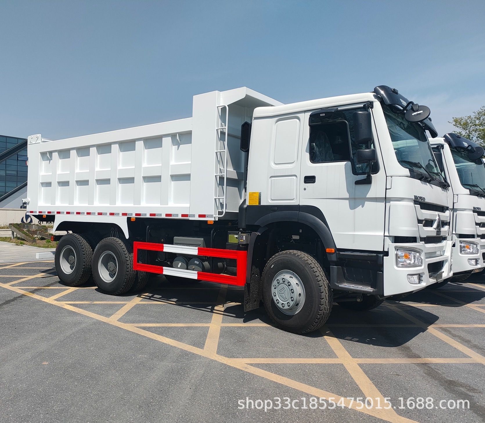 Export Heavy Duty Howo6X4 Dump Truck Euro Ii Emission Mining Slag Engineering Tipper Truck