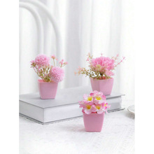 K 35693 Artificial flower succulent pot ���滨����С����