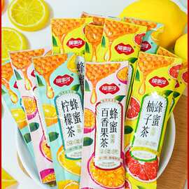 福事多蜂蜜柚子茶柠檬百香果蜂蜜水果茶果酱独立包装便携冲泡饮品