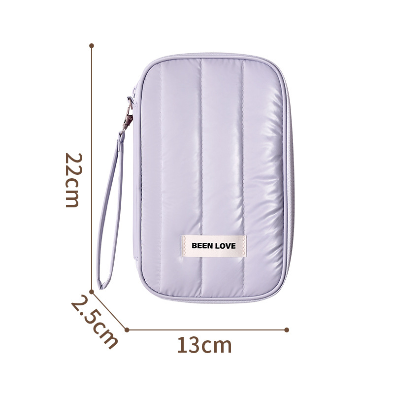 El nuevo Xinghui portátil, antirrobo, cepillo, pasaporte, bolsa de almacenamiento, bolsa de almacenamiento de viaje, bolsa de identificación de gran capacidad, tarjeta