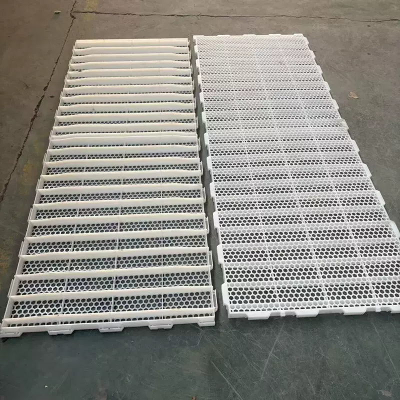 鸡鸭鹅漏粪板 加长款 2*0.6米 菱形漏粪板 禽用漏粪地板 安装简单