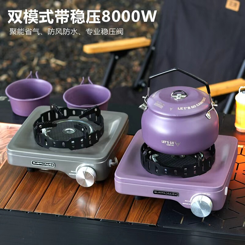 Buerk New Split Cassette Stove Infrared Windproof Stabilized Gas Stove Head with Strong Direct Flame Wholesale