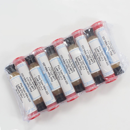 Solder Paste for Welding Repair, Applicator Needle Type, Non-Cleaning, Easy Soldering, 10cc Capacity, RMA-233 Solder Paste