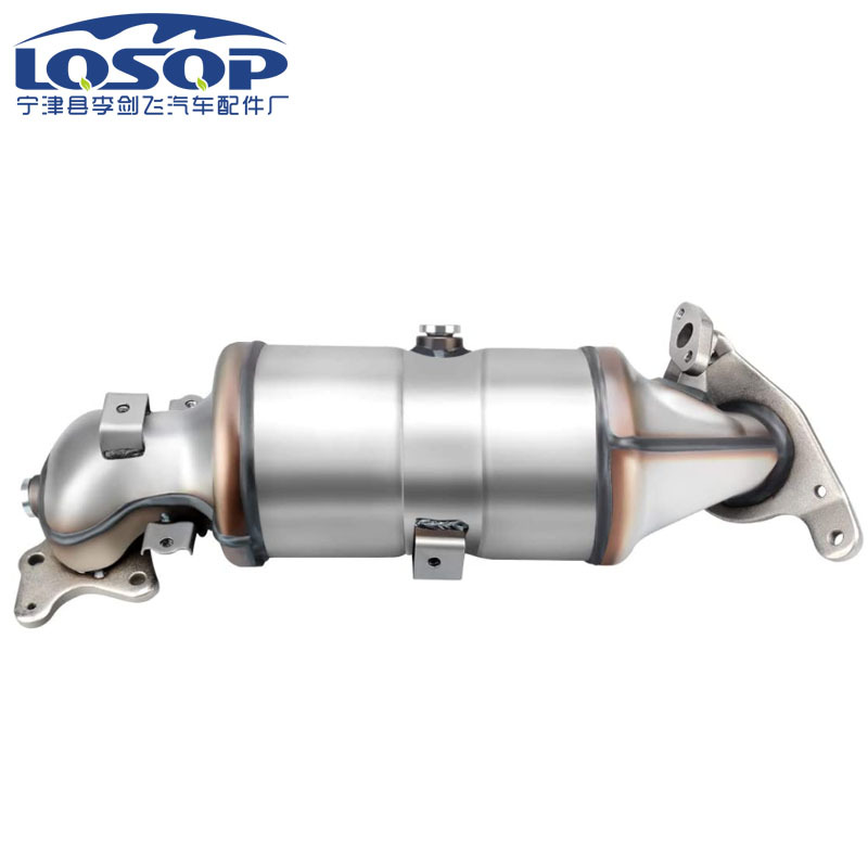 Manufacturer Supplies Suitable for 06-11 Honda Civic 1.8 High Standard Car Exhaust Pipe Three-Way Catalytic Converter