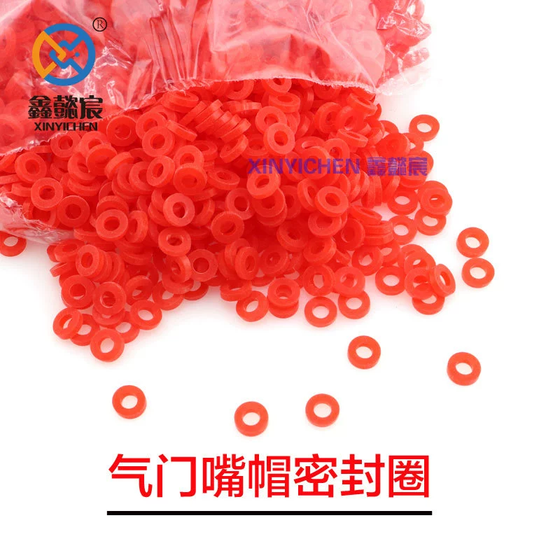 Уплотнительное кольцо крышки клапана красное уплотнительное кольцо резиновое кольцо пылезащитное уплотнительное кольцо герметичное
