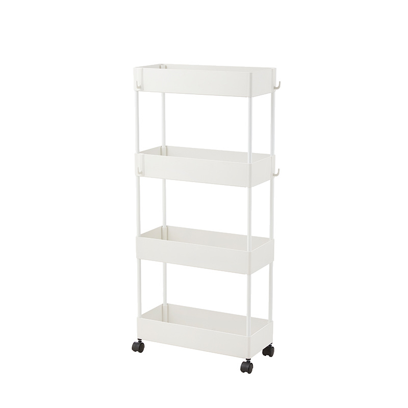 2021新款置物架浴室落地可移动推车简易美容店收纳整理多功能架子