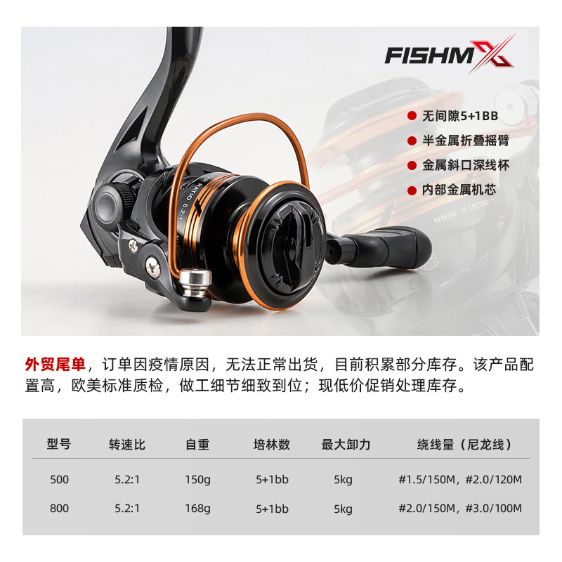 Equipo de pesca Yongshun mini rueda giratoria Palma tesoro pequeña rueda de pesca carretera Rueda asiática boca de caballo raya blanca micro rueda de pescado cabeza de metal