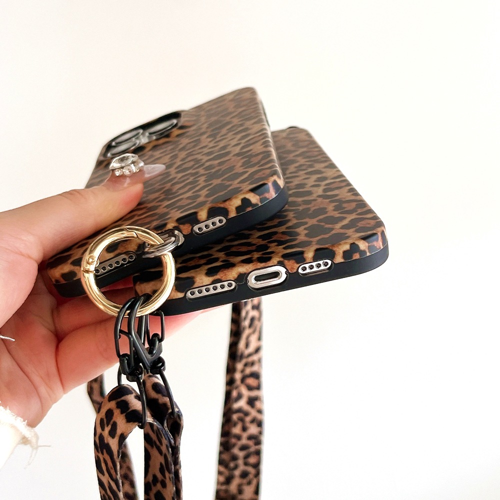 Handyhülle Mit Leopardenmuster Für Iphone 16 Pro Und Iphone 17_voghion.com