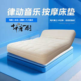 垂直律动音乐按摩智能床垫健身疗养老家居床零压多功能睡眠电动