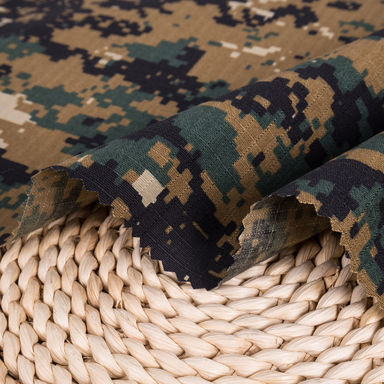 Nuevo tipo de tela de camuflaje TC para la fabricación de pantalones y ropa de trabajo
