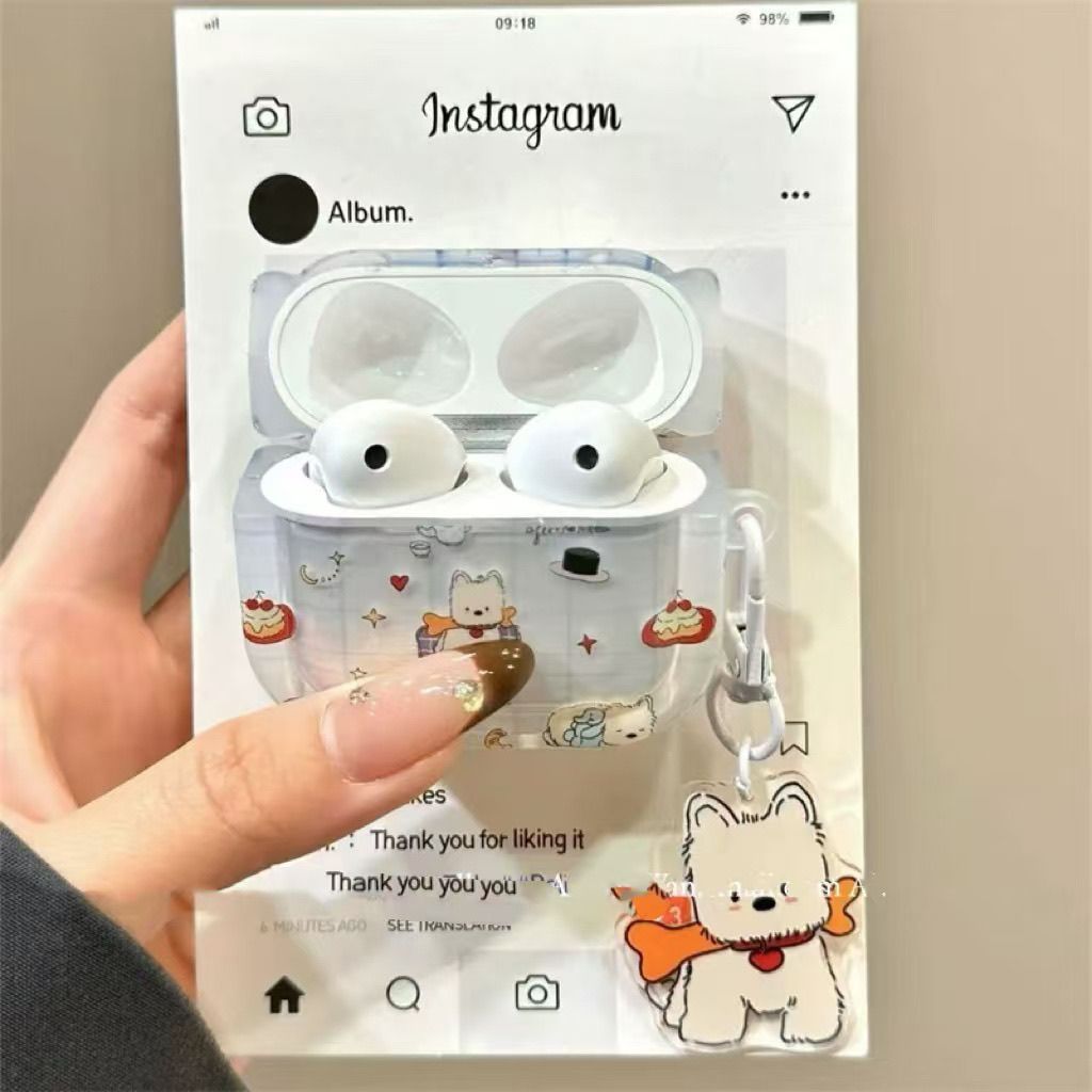Star Bone Puppy para AirPods ProPro2G3Bluetooth AirPods4G auriculares