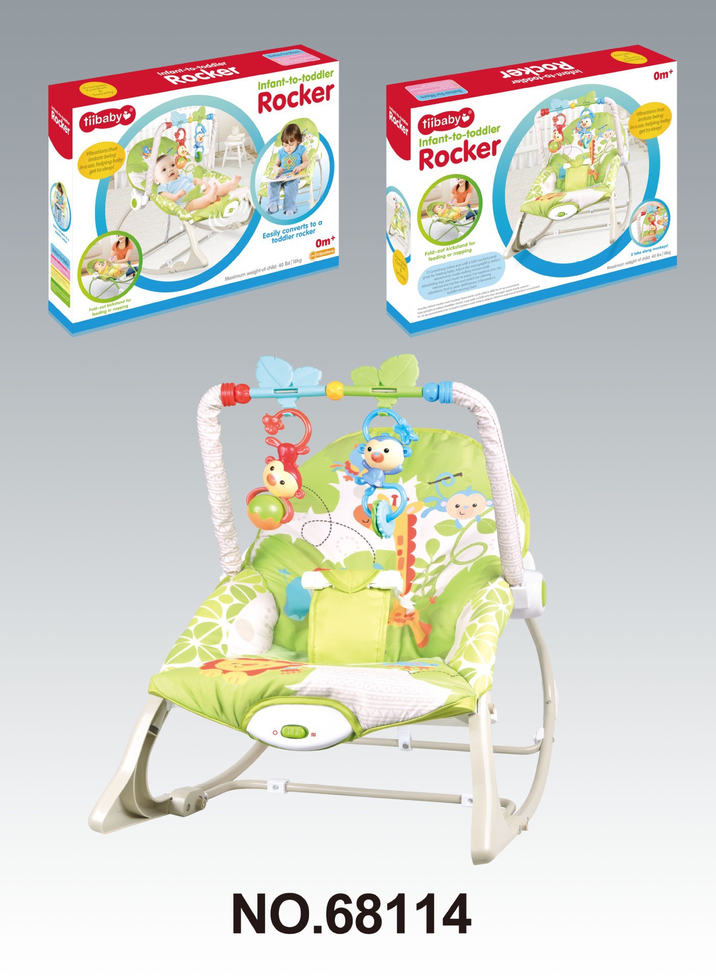 Directo de fábrica bebé mecedora eléctrica multifuncional música dormir vibración calmante cuna cama Amazon Venta caliente