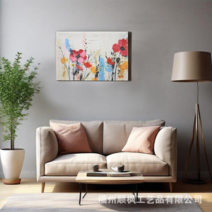 American Painted Flower Hanging Paintings Living Room New Decorative Paintings Bedroom Murals Dining Table Wall Hanging Paintings