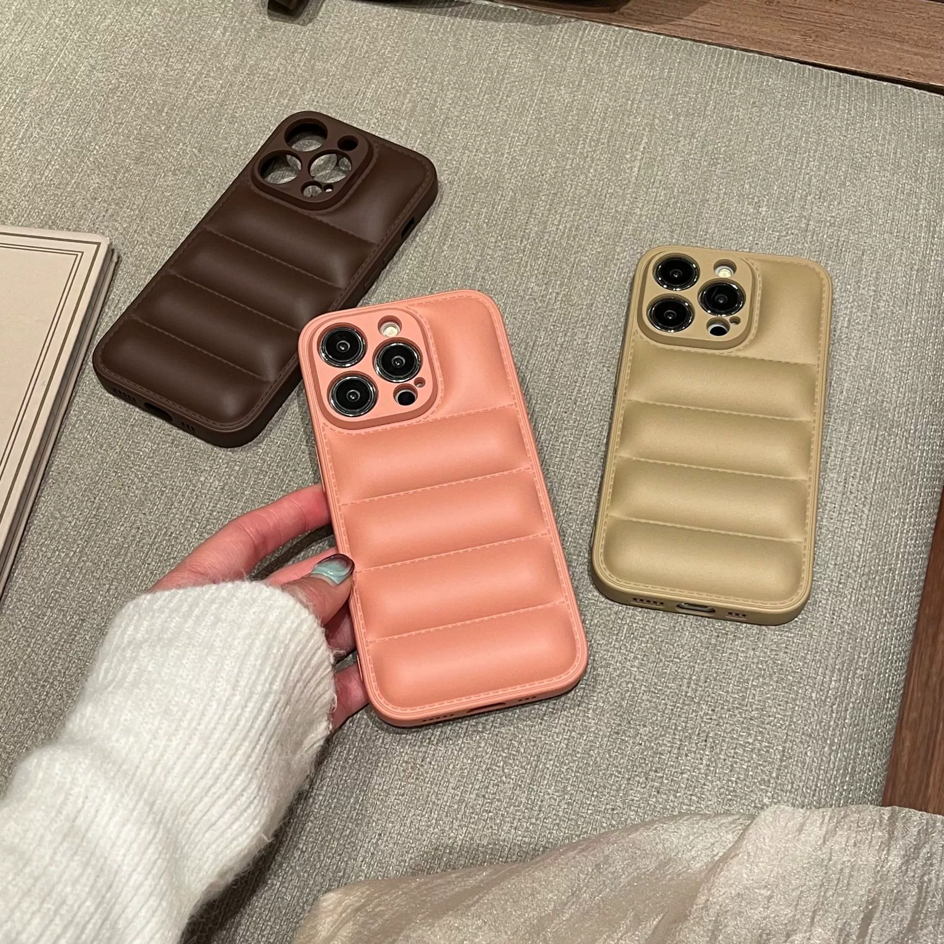 Apple, куртка-пуховик, чехол для телефона, совместимый iPhone 12/13, защитный чехол, iphone, 14, 14plus, защита от осени