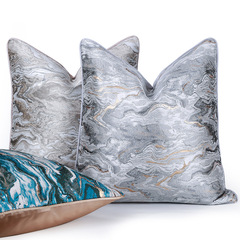 American light luxury style mountain texture simple pillow cushion living room sofa luxury backrest pillow cover does not contain core