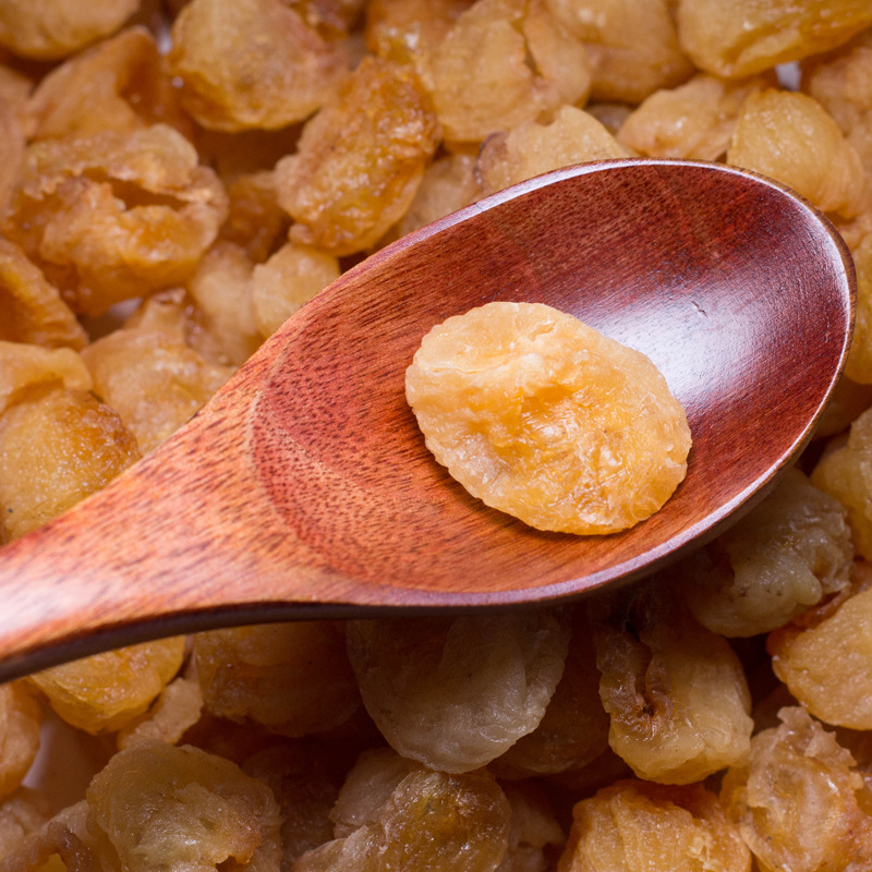 Bulk new wholesale Longan meat dried without pit, packed in carton boxes, peeled Longan meat